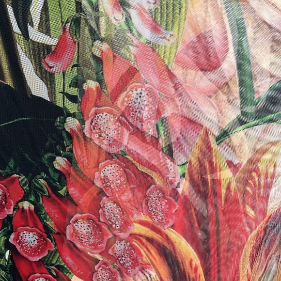 Desigual colorful mesh maxi Christian Lacroix - Picture 4 of 8